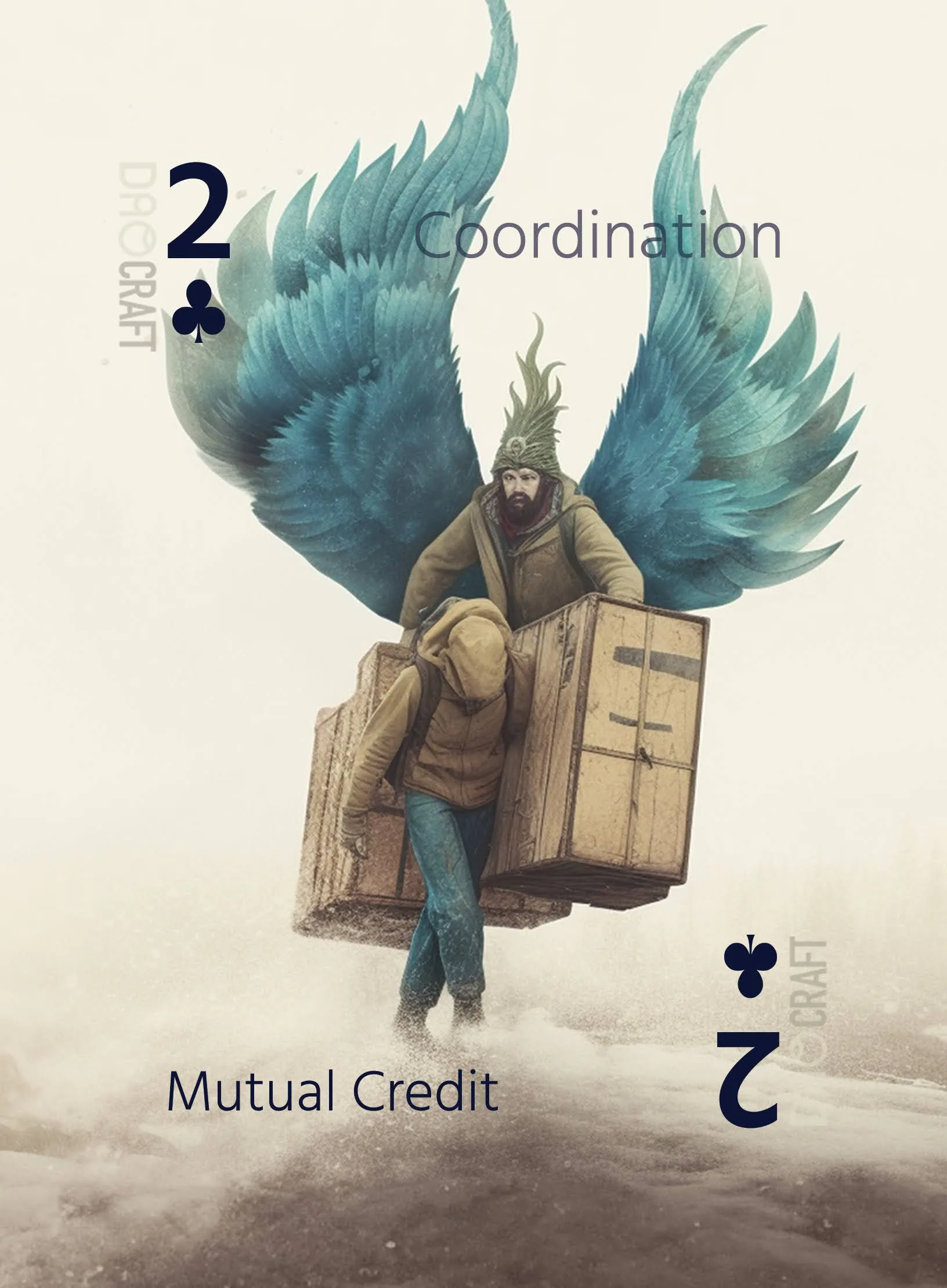 The Mutual Credit card: 2 ♣ of Coordination