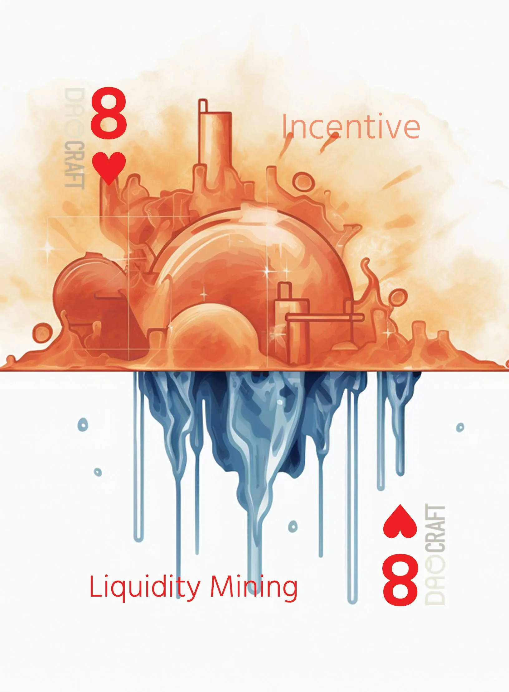 The Liquidity Mining card: 8 ♥ of Incentive