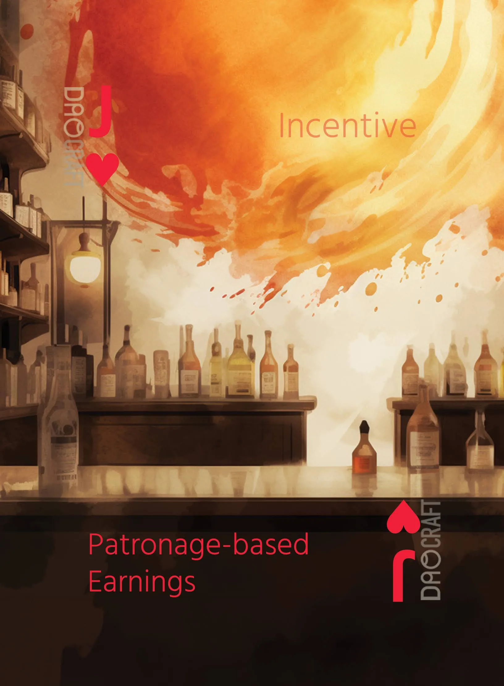 The Patronage-based Earnings card: J ♥ of Incentive