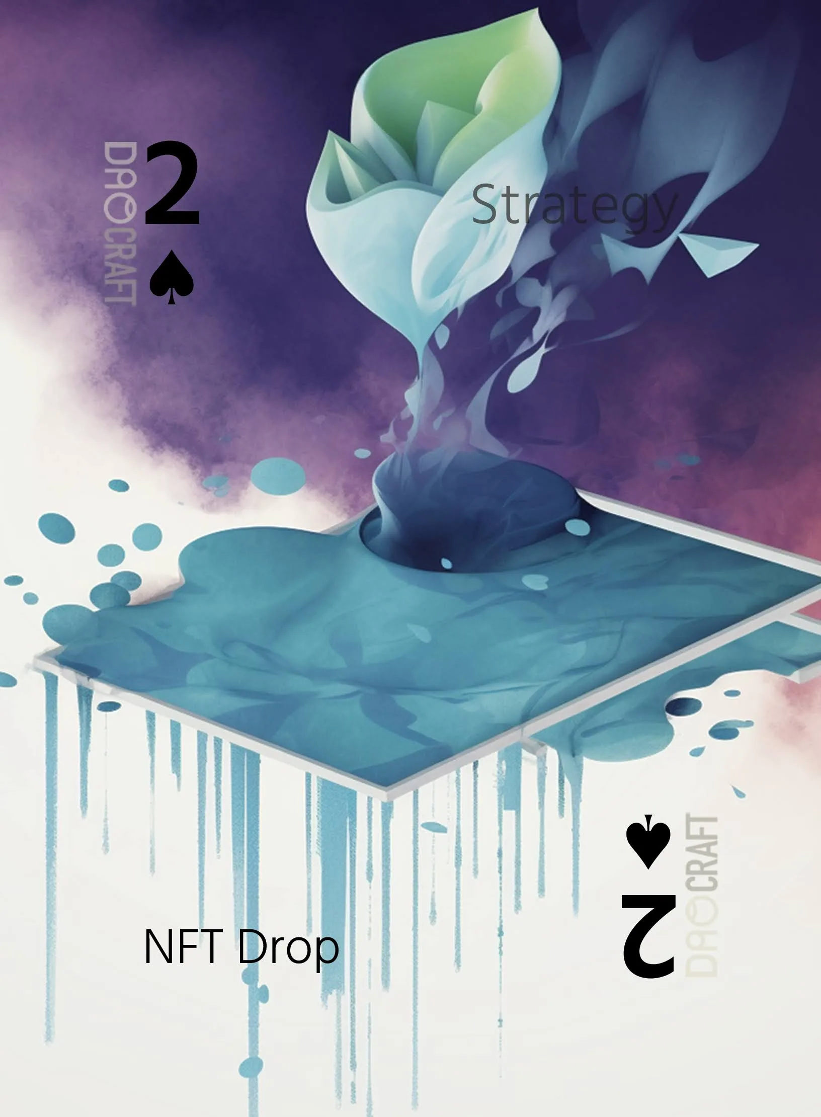The NFT Drop card: 2 ♠ of Strategy